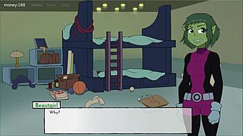 18Titans episode 53 features puppets in dating game