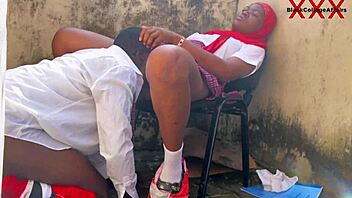 damn, senior prefect bangs petite classmate hard!