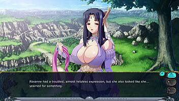 Kyonyuu Fantasy Roxanne plays out wild H-scene in English dub