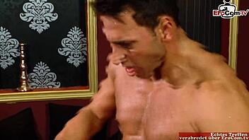 Skinny Brunette With Long Legs And Small Tits