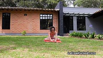 Latina Teen Yogi Sucks Hard Dick