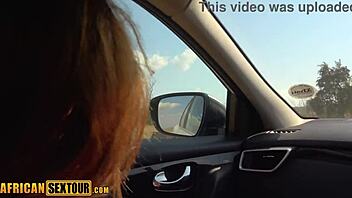 Safari adventure with ebony amateur girl