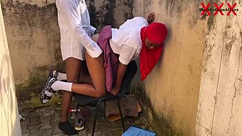 damn, senior prefect bangs petite classmate hard!