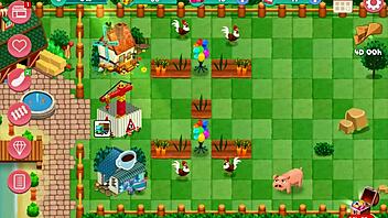 nutaku booty farm hentai game part 03 with sexy flashing