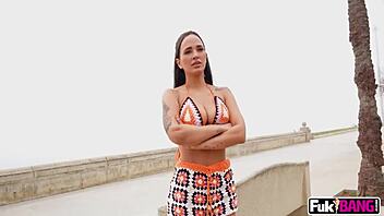 does claudia bavel feel hot fucking in public?