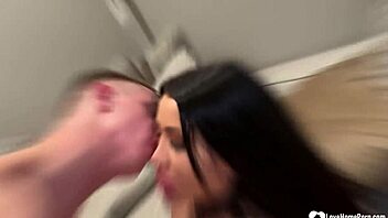 Beauty In Fishnets Was A Fantastic Face Fuck