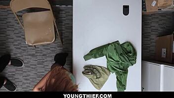 thick big tits teen dakota rain bangs officer for freedom at work