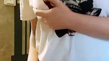 Damn! Spanking ass and fingering while husband’s at work