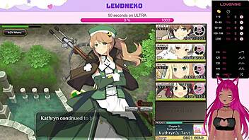 Can Lewdneko Handle The Huge Monster Cock In Evenicle?