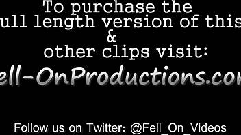 Madisin Lee bends over for step doggy style. She gets a hot load on her.