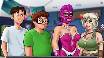 Summer of love: A cartoon porn series