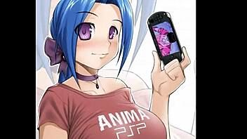 Anime girls look sexy in ecchi style