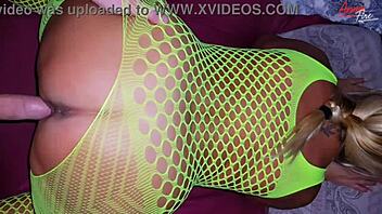 Why Don't You CUM on My FEET in Bodystockings?