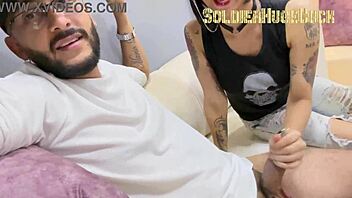 Stunning tattooed Latina kicks off porn career with epic deepthroat! 😲