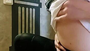 Damn! Spanking ass and fingering while husband’s at work