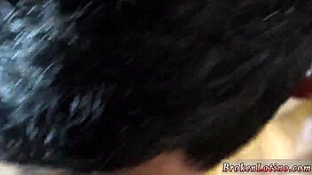 Naked gay studs engage in hardcore bareback sex