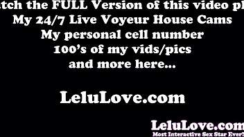 Lelu Love in POV shoe play with feet tickling.