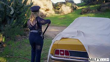 Milf Officer Teaches Ex Intense Lesson In Office