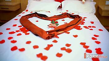 Newlywed's wild night of pleasure with her best man