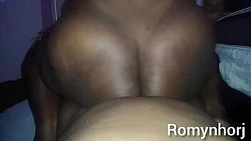 Chubby Latina BBW Rides Black Cock Bareback Intensely.