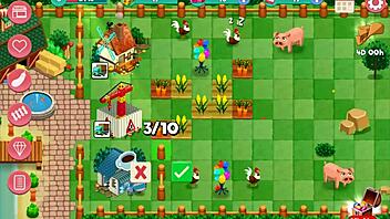 nutaku booty farm hentai game part 03 with sexy flashing