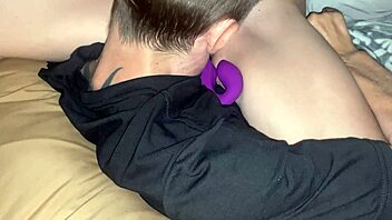 Hot girl denied orgasm after 2 hours of dildo play, bent over and shaved 😩💦