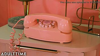 Adult Time Mystique Uses Dildo On Her Huge Tits And Ass In Lingerie To Make You Cum