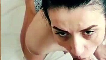 really a lot of cum on facial