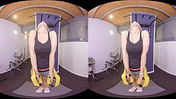 I love this fitness sex in 3D. It's so athletically hot! Wait, I mean, it's intense.