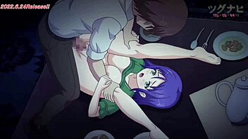 Huge tits anime demo 3