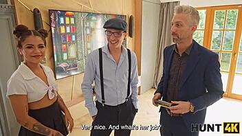 Pussy With A Price On Sofa?