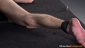 Hung Slave Blake Ellis Endures Hard Whipping in Intense Scene