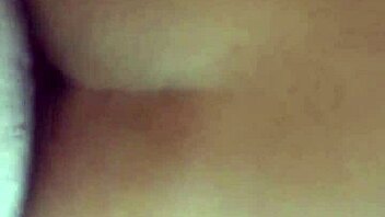 Brunette Neighbor's Ass Hurts From Rough Assfucking And Creampie In POV