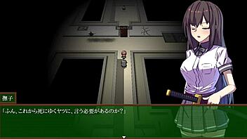 Playful Japanese school girl game with sensual restraints
