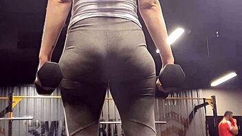 did wife get creampie after workout?