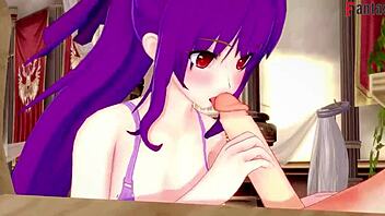 scathach-skadi gets wild in type-moon fantasy throne scene