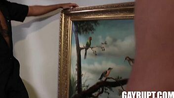 I bend over for Tony Orion's big cock in this gay doggystyle session