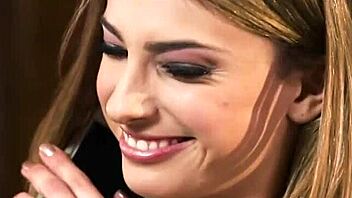 petite babes engage in closeup activity together