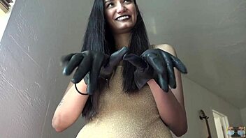 gold leotard in solo play