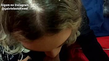 gabriela stokweel takes cum in mouth like pro