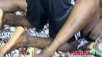 Bbw Rides Big Black Cock Indoors