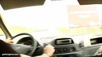 Regina Moon Experiences Intense Pleasure in Gonzo Creampie Sex Scene with Threesome and Cumshot by All Internal