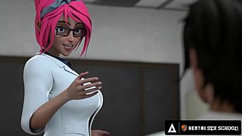 Busty Hentai Teacher Shows Sex Tricks! 🔥