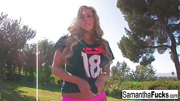 Samantha Saints BJ Leads to a Creampie