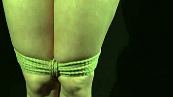 Busty Slave Tied Up and Whipped Hard by Dominant Master in Bondage Scene