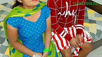 Brother-in-law massages wife's big ass!