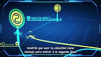 Fan service in anime hentai with big tits and ass