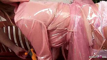 Wet Clothed Cfnm Sex For Big Boobs Milf Paige Ashley In Rain Jacket