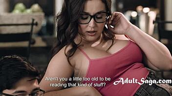 Leana Loving's steamy encounter with stepbro Max Thomas in a taboo family affair