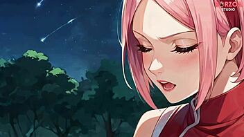 Sakura Haruno and Boruto in 3D Hentai Movie.